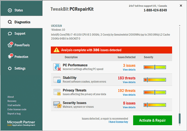 TweakBit PCRepairKit License Key