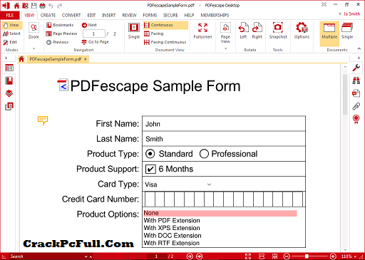 PDFescape License Key