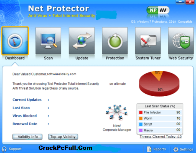 Net Protector Antivirus Crack