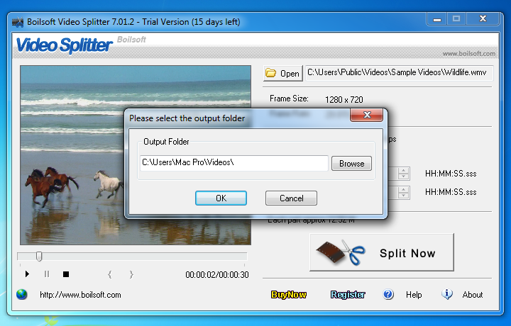 Boilsoft Video Splitter Serial Key