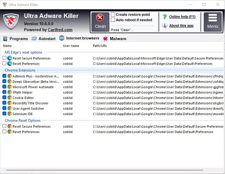 Ultra Adware Killer License Key